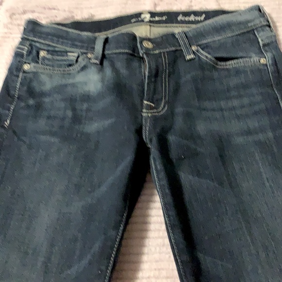EUC “7 for All Mankind” Blue jeans - Picture 5 of 7